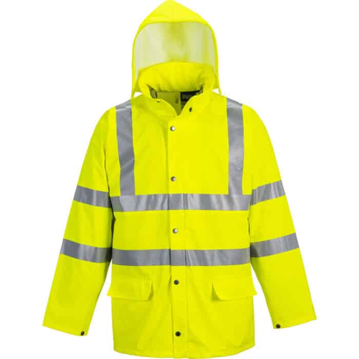 Portwest Sealtex Ultra Hi-Vis Rain Jacket Yellow