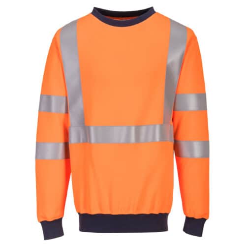 Portwest Flame Resistant RIS Sweatshirt Front